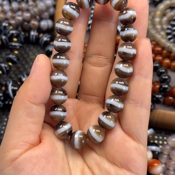 玛瑙/玉髓未镶嵌手链