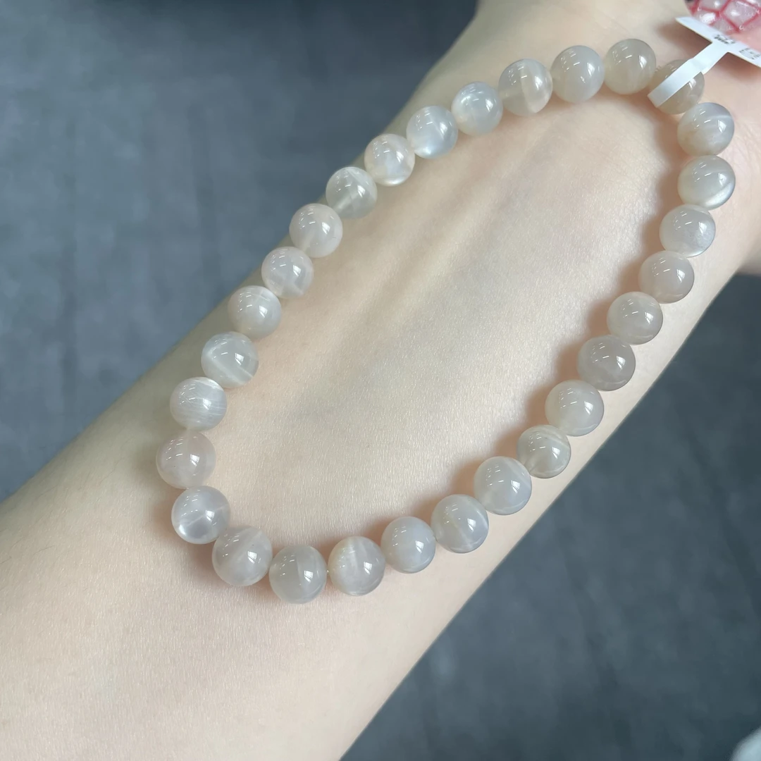 约6mm月光石单圈手串