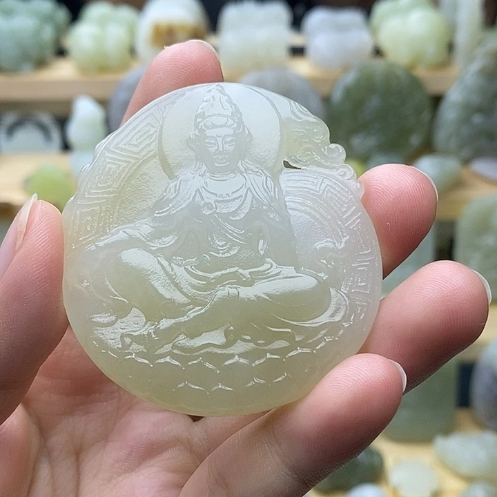 未镶嵌和田玉挂件