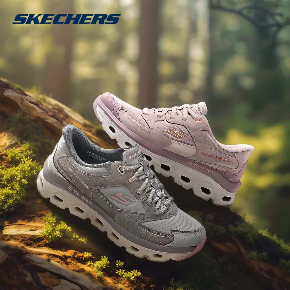 斯凯奇官方女鞋户外徒步鞋厚底跑步鞋运动休闲鞋180268