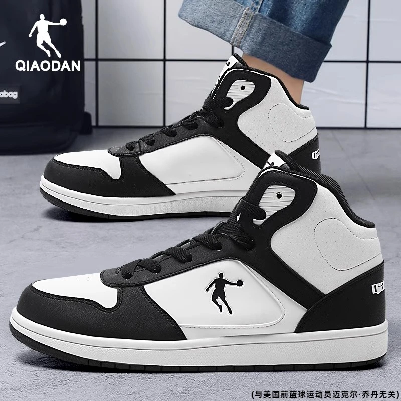 乔丹板鞋男高帮男鞋2025冬季新款官方青少年休闲鞋潮流运动鞋子