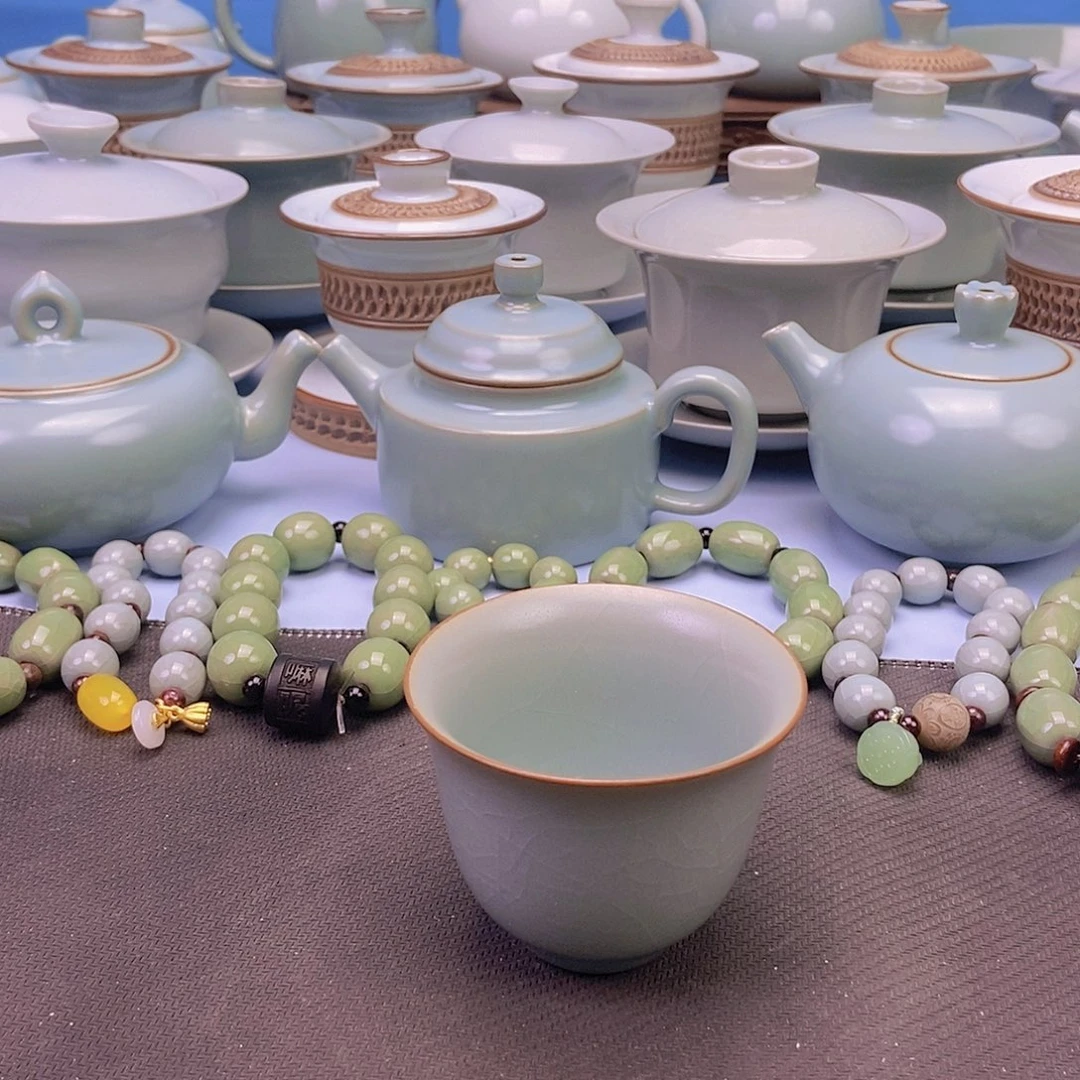 杯仿古铃铛杯原矿原釉原产地