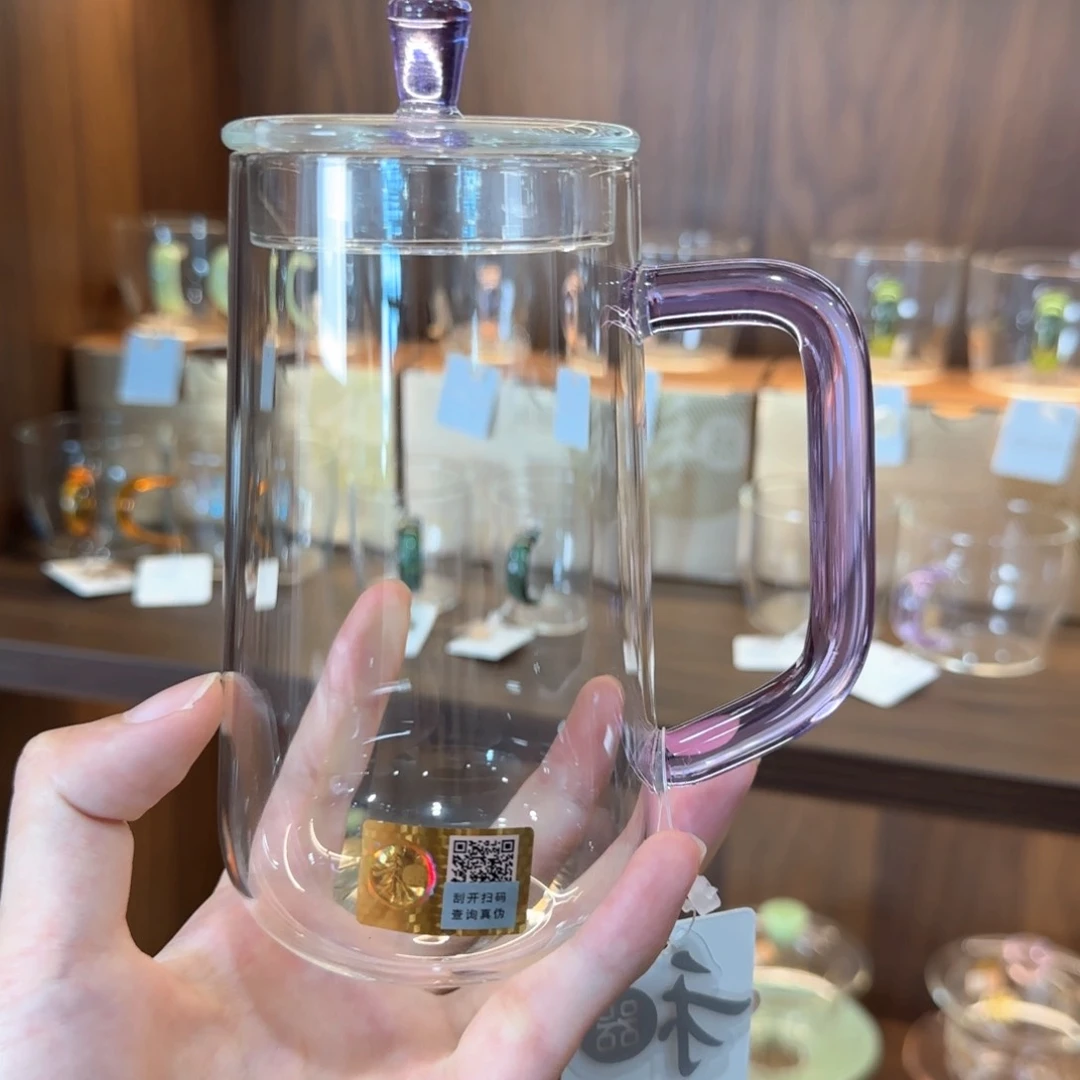 禾器青霓杯浅紫色。。。