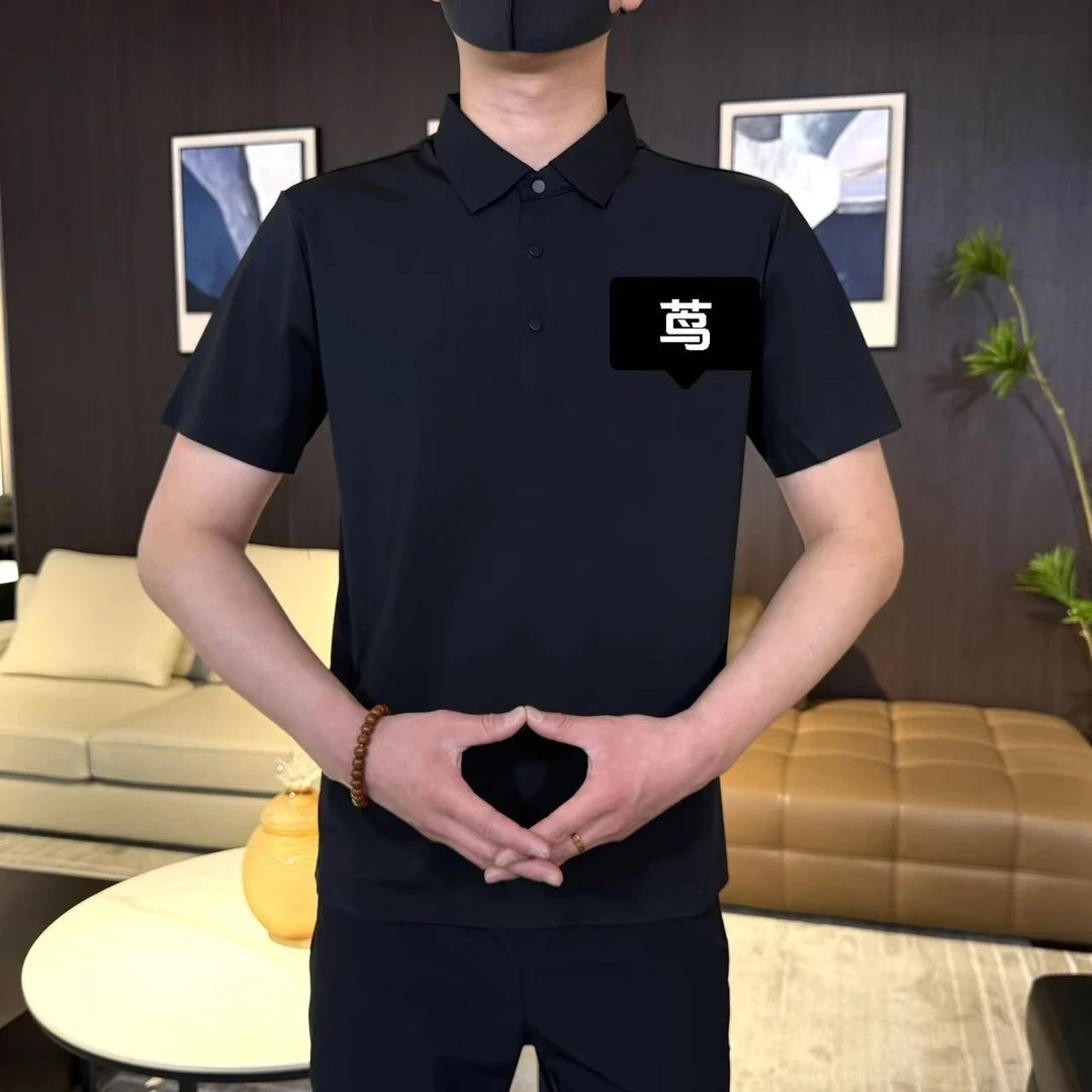 N-145号茑夏季休闲Polo衫短袖速干春季百搭卫衣修身上衣户外