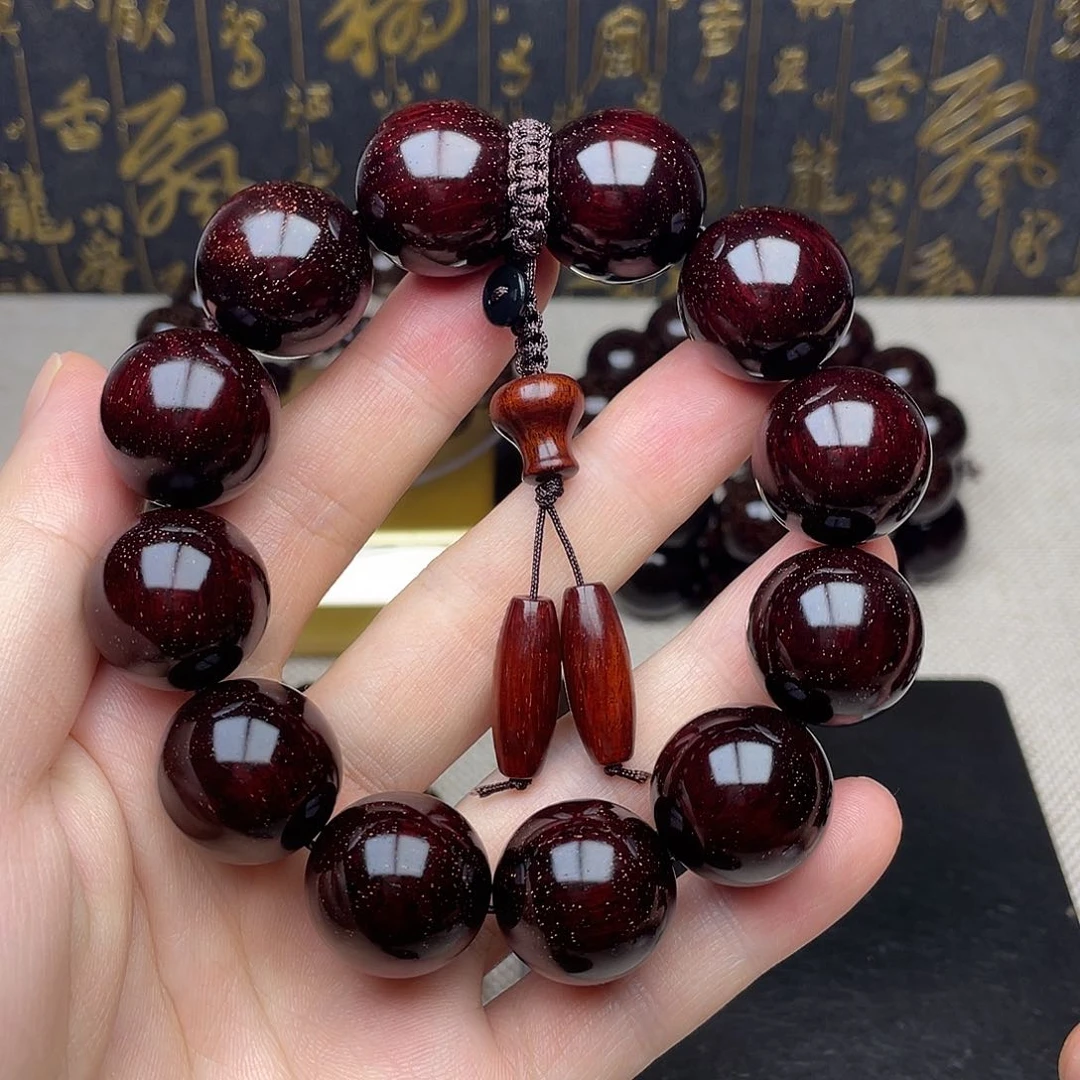 檀香紫檀（小叶紫檀）2.0 12颗 高油密多金星