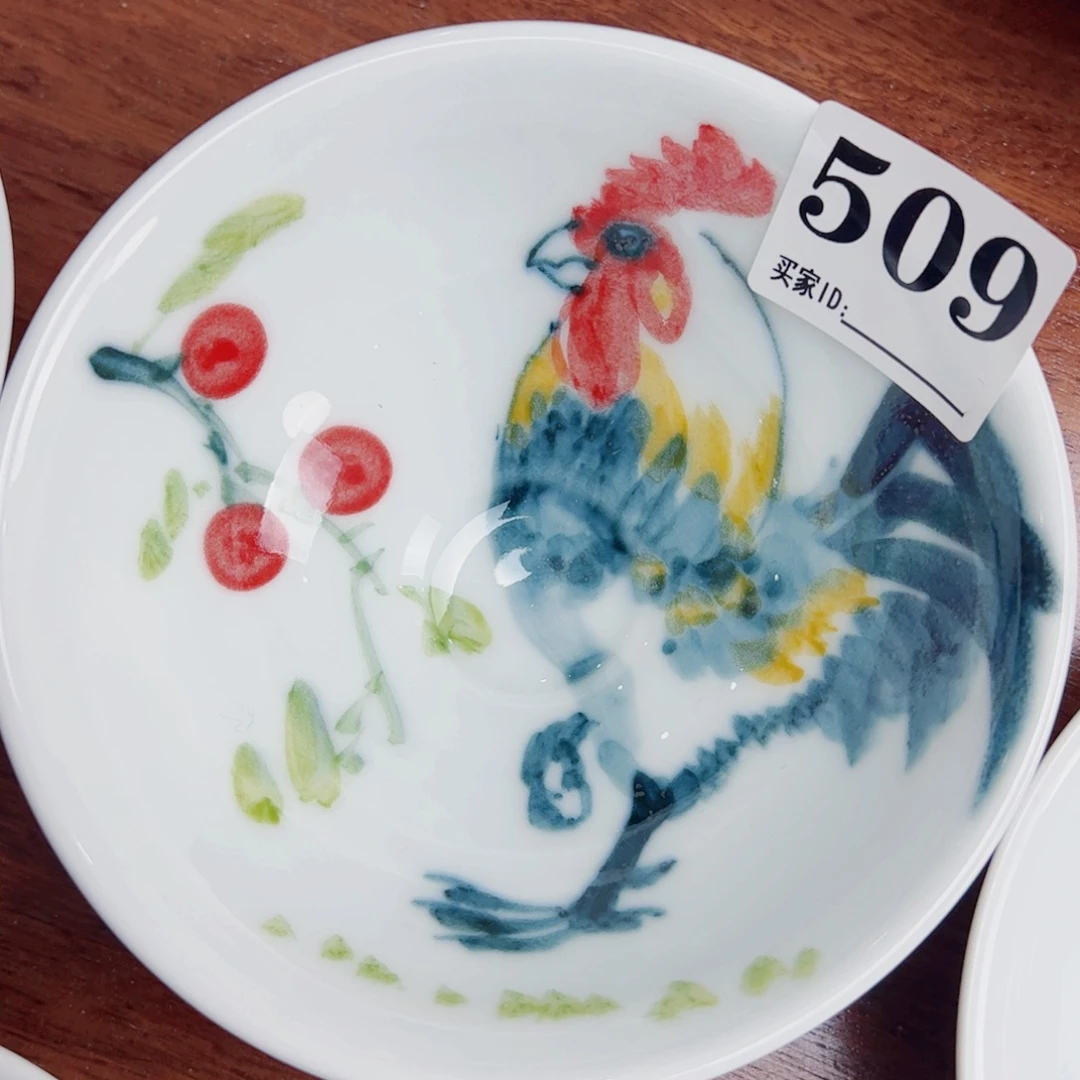 瓷片景德镇陶瓷手工手绘制作