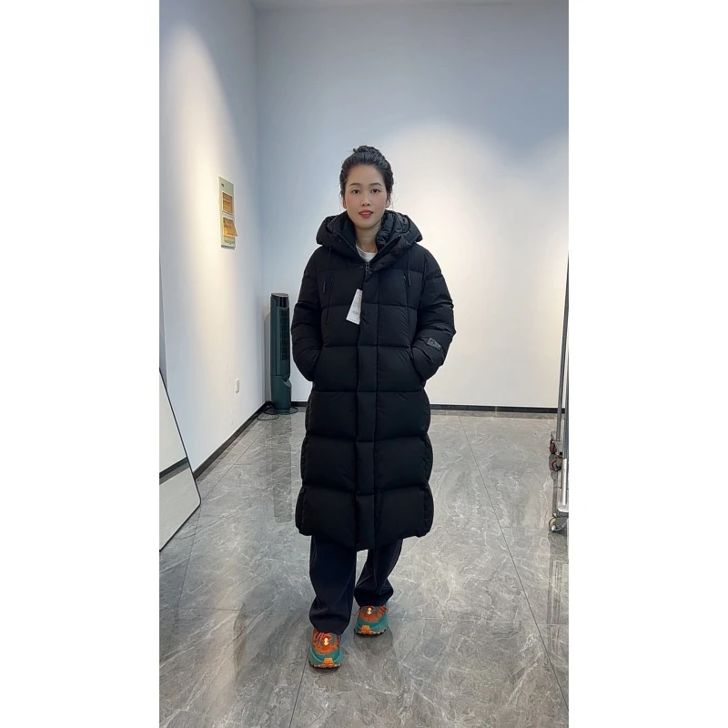 冬季长款羽绒服加厚保暖中长款羽绒服 YR 8221（GD）