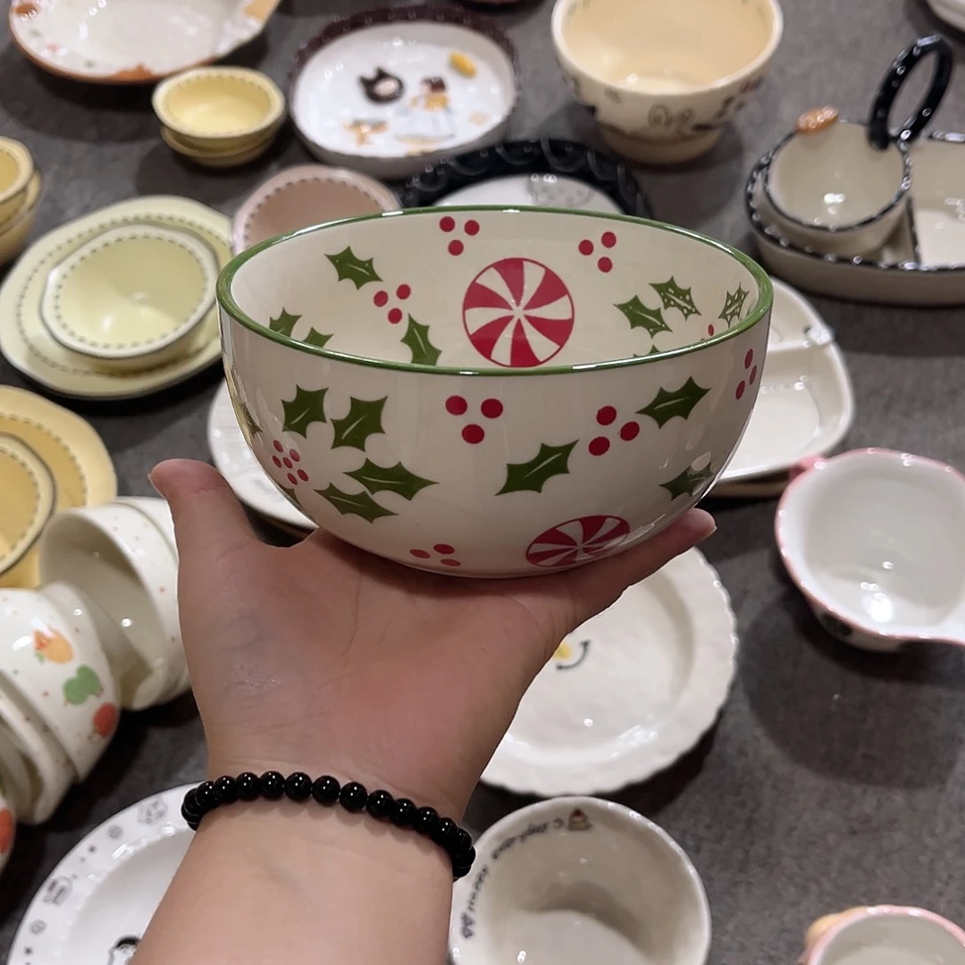 6寸大汤碗微微瑕陶瓷餐具