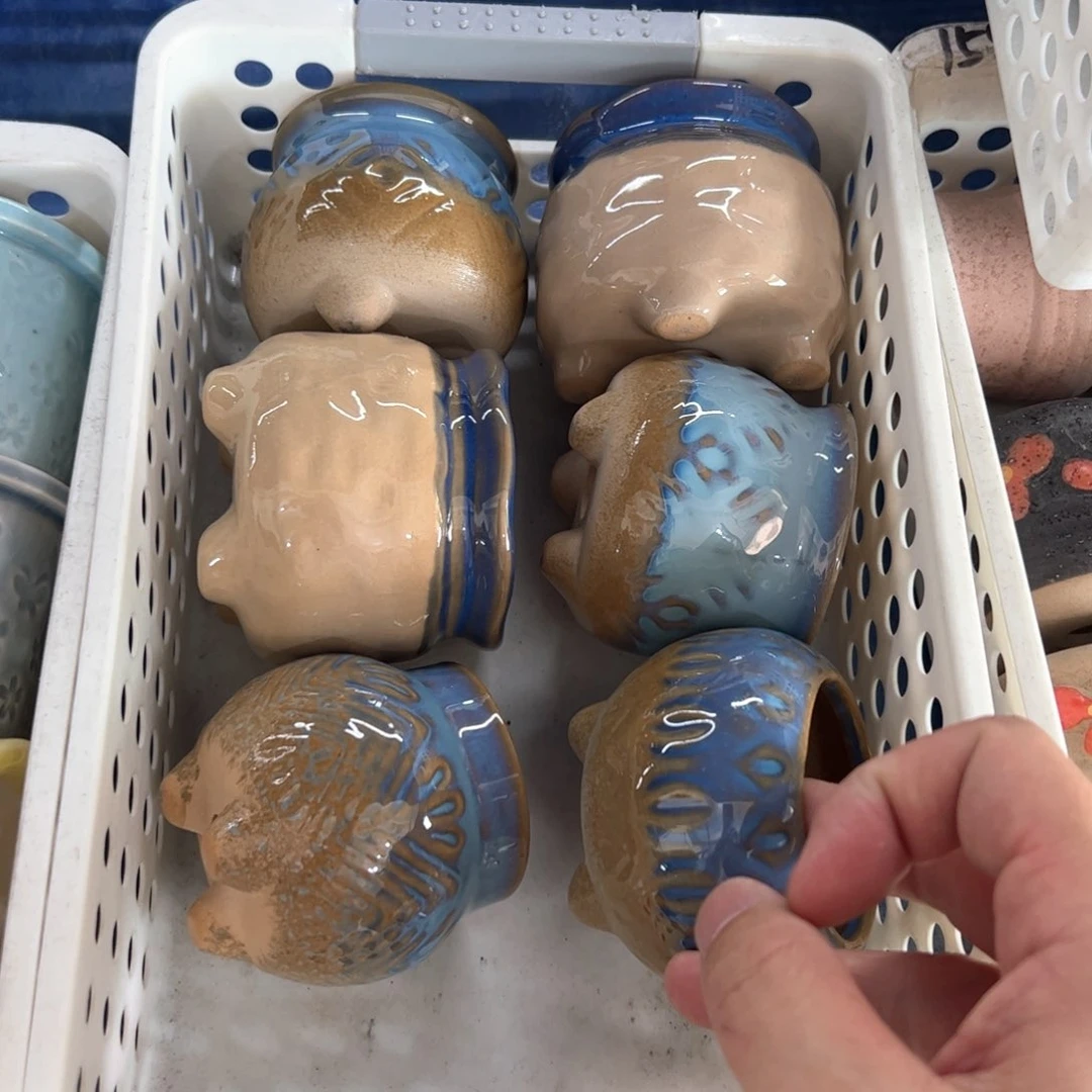 陶瓷多肉小花盆@@2075