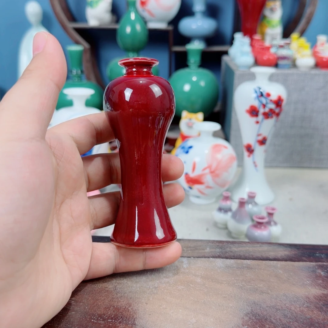 陶瓷手工小花器摆件