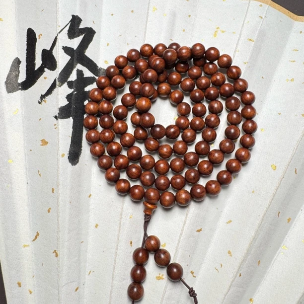 【文玩好物】海南黄花梨规格0.8*108颗 油梨老料【多样性，发其一】22