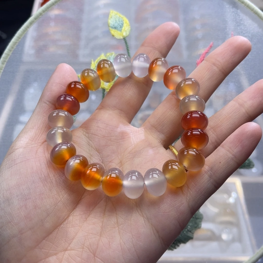 玛瑙/玉髓未镶嵌手链