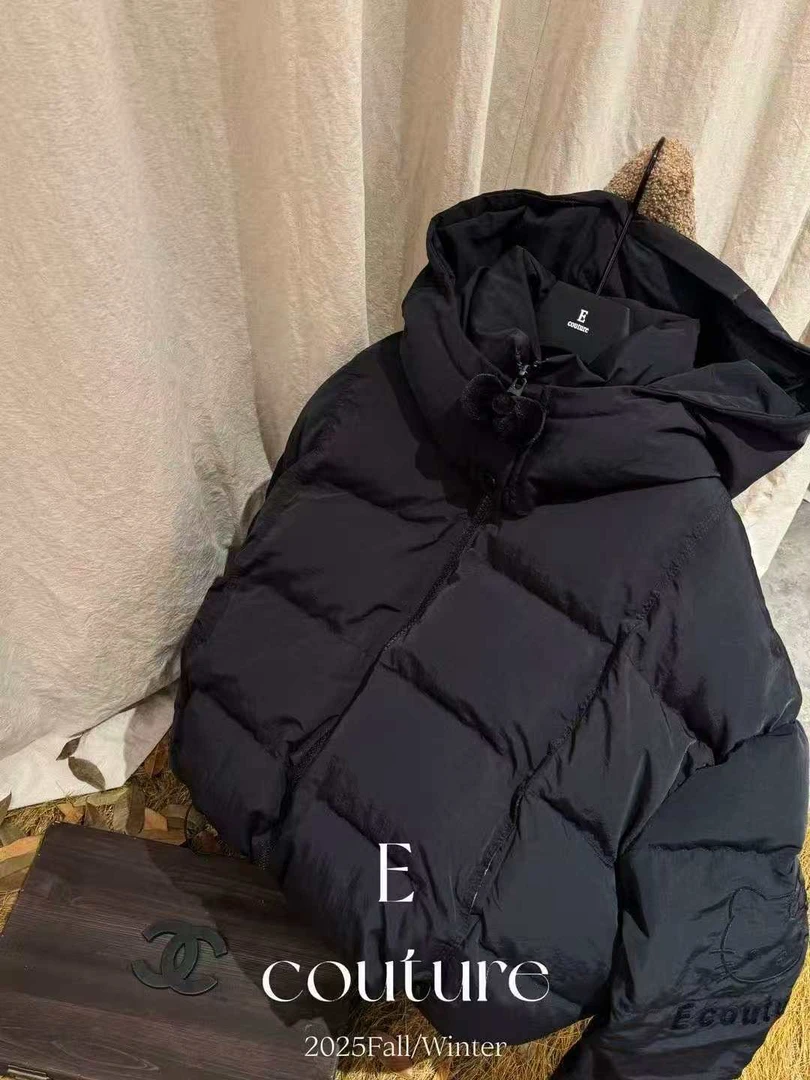 《丫丫推荐款》11230设计款黑色E家猫咪棉服