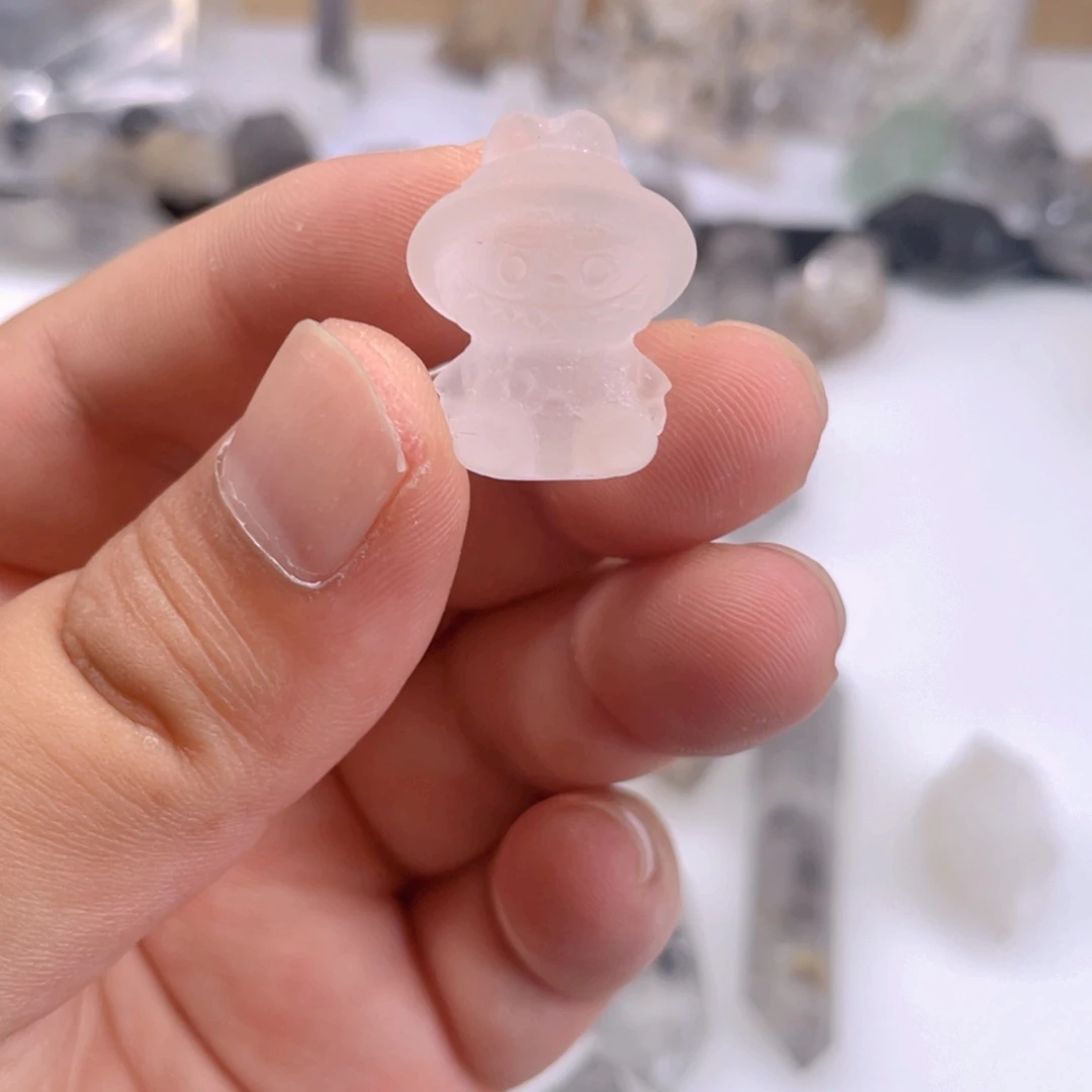 石材白水晶雕刻件