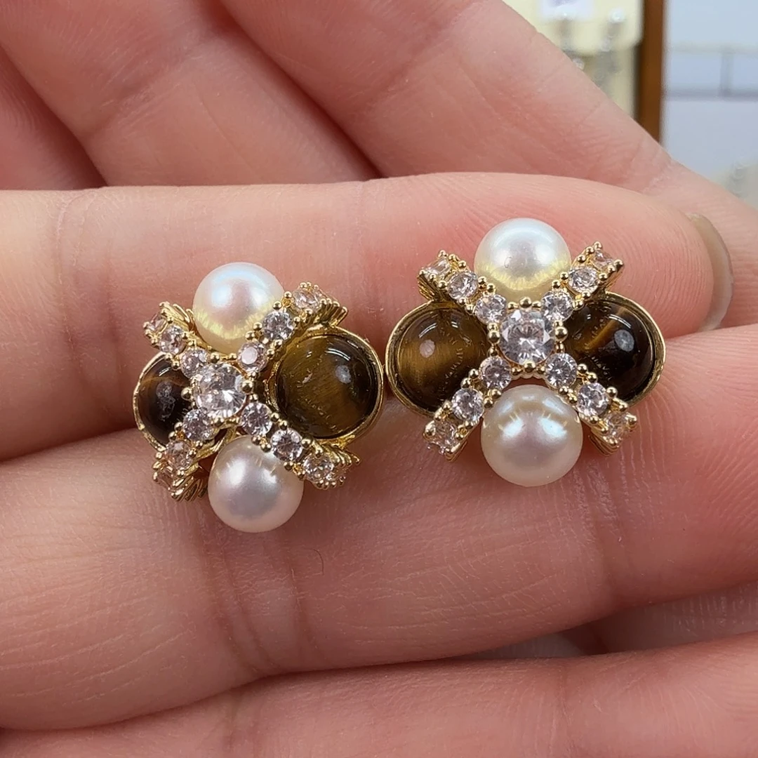 耳饰淡水珍珠未镶嵌