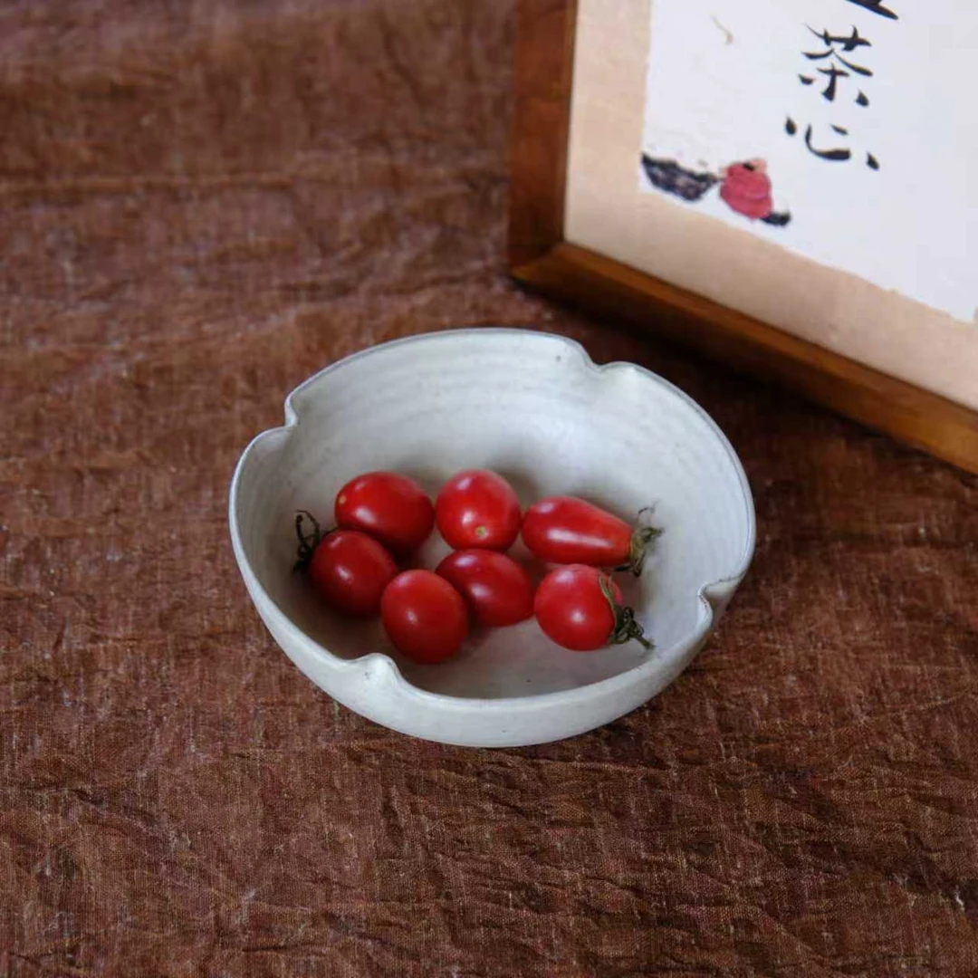小喜宅 喜小白月见花碗（尺寸约12cm）