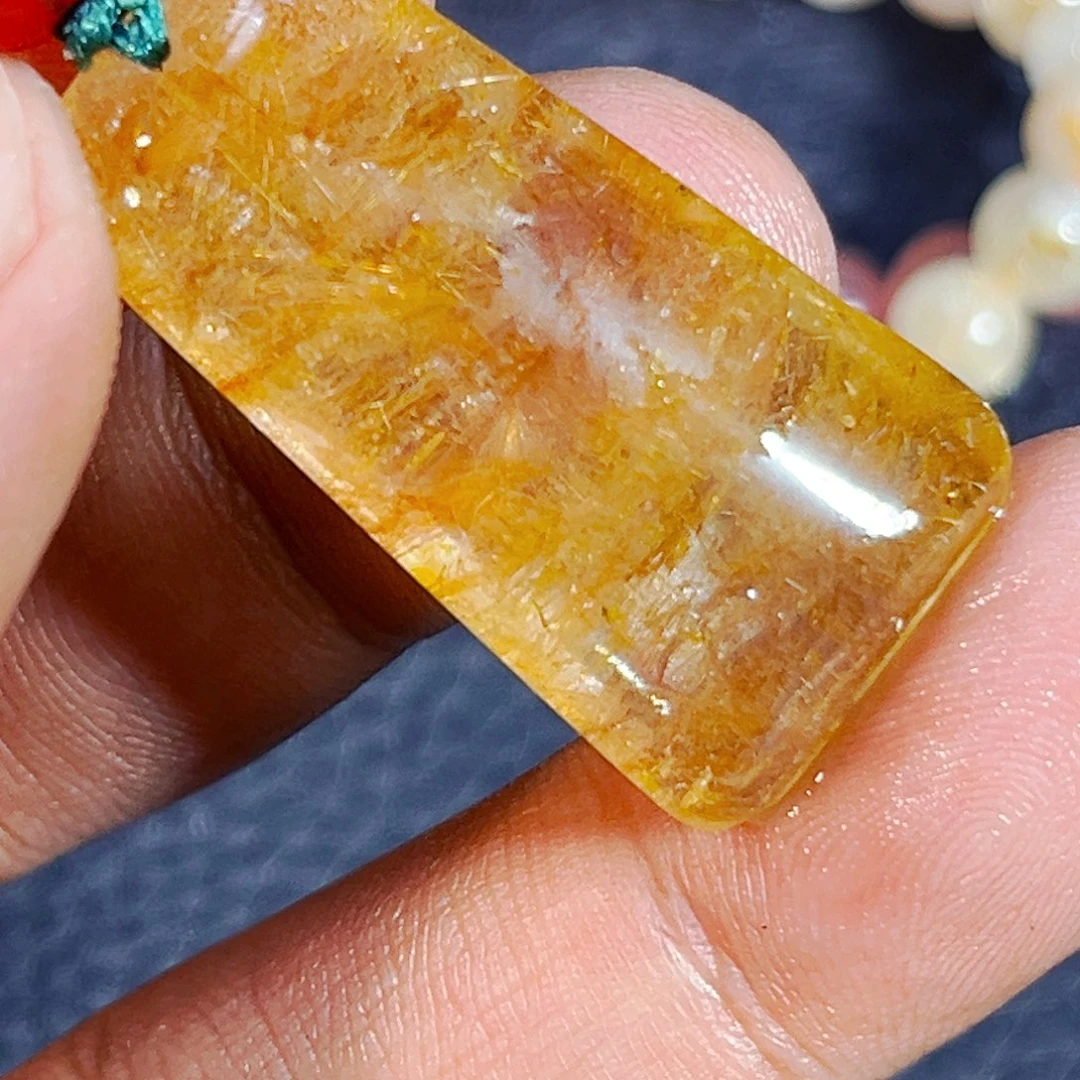 发晶未镶嵌吊坠(不含链)