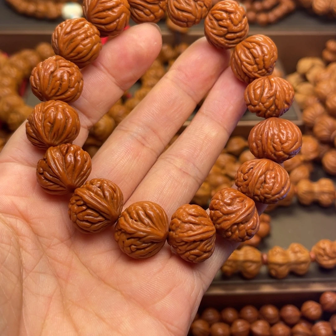 桃核手串龙纹桃核1