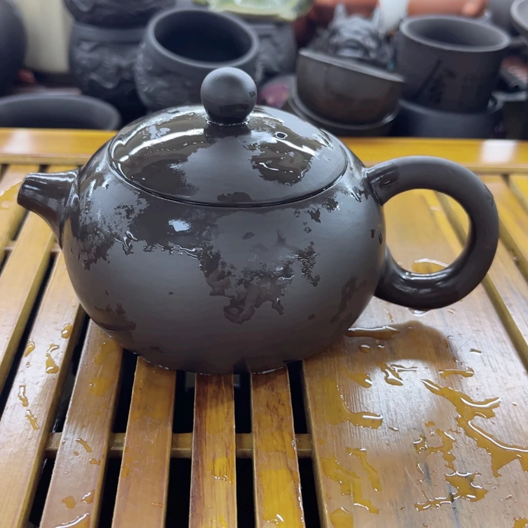 黑珍珠凤鸣西施壶