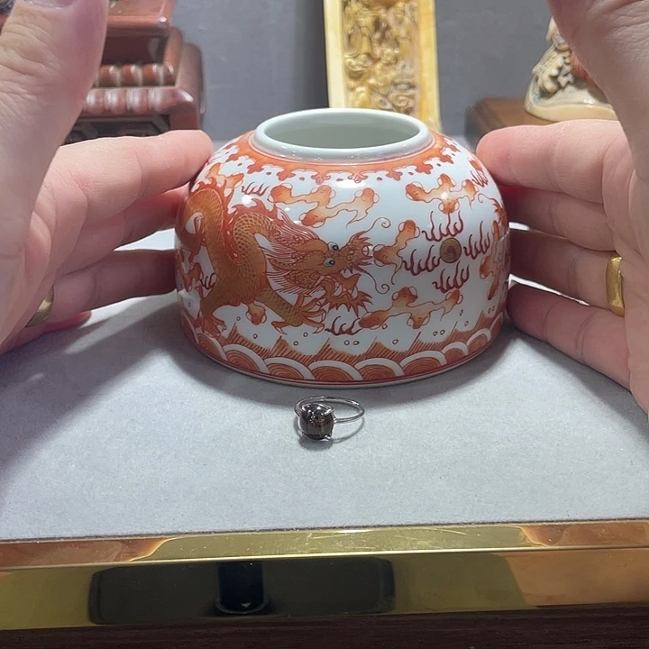 开***1瓷片精致雕刻工艺