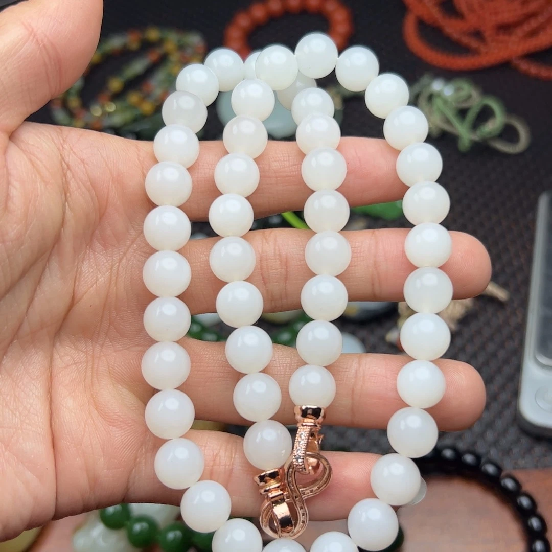 和田玉手链未镶嵌项链