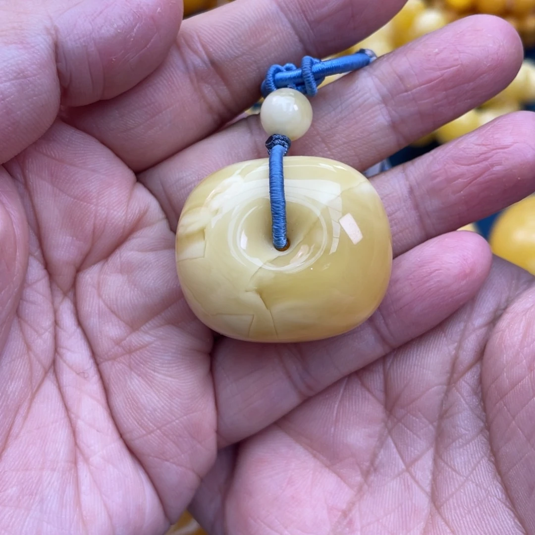 琥珀裸石未镶嵌琥珀蜜蜡
