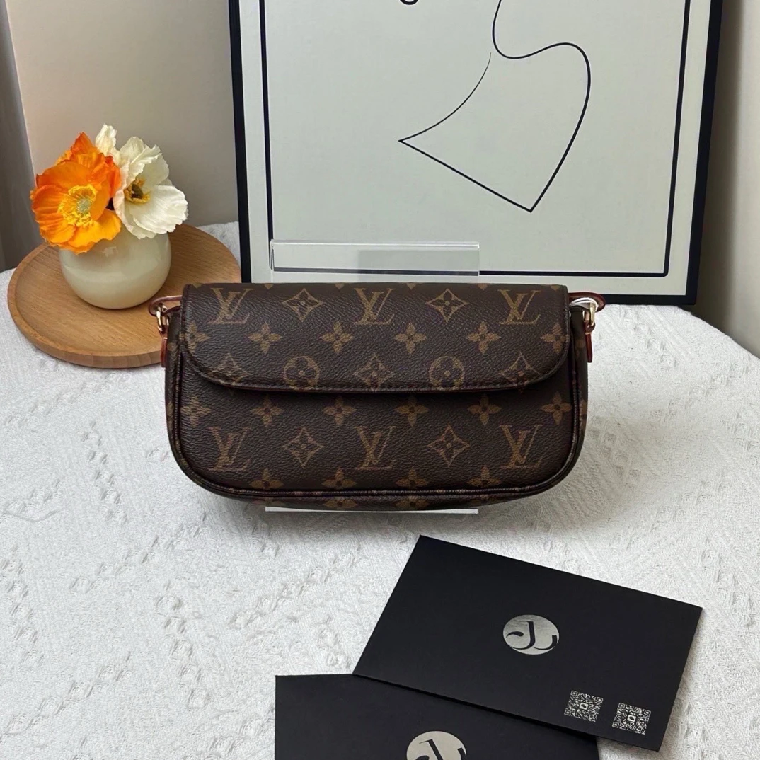 95新 LouisVuitton/路易威登 ivy老花 芯片款/JW5434