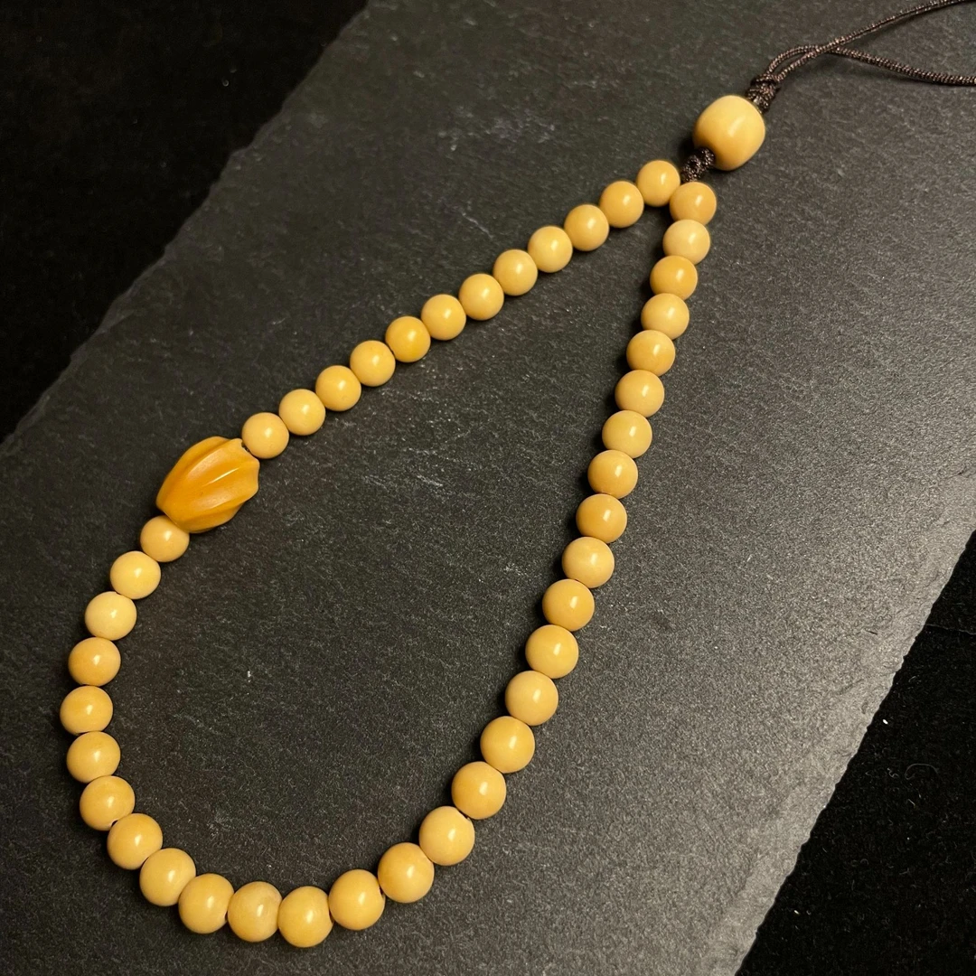 龙脊菩提 手机链 顺黄老料