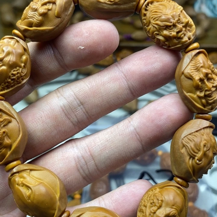 橄榄核手串/手链橄榄核雕工艺手串
