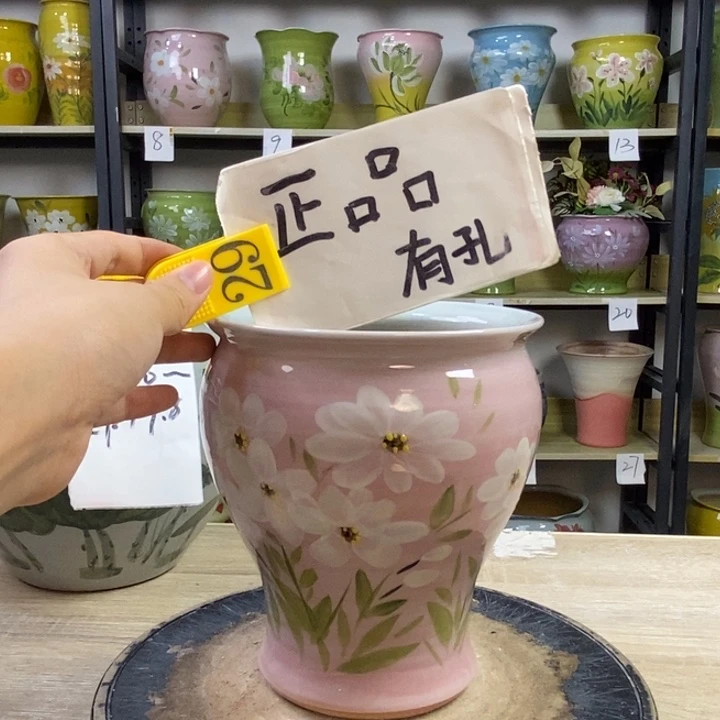 景德镇高温陶瓷花盆