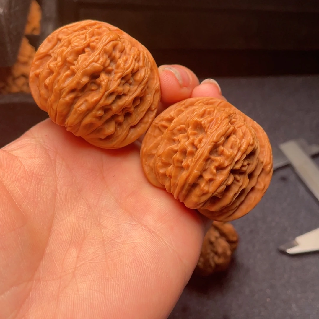 把件文玩核桃秦岭核桃30