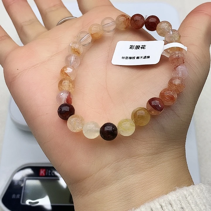未镶嵌手链水晶彩胶花
