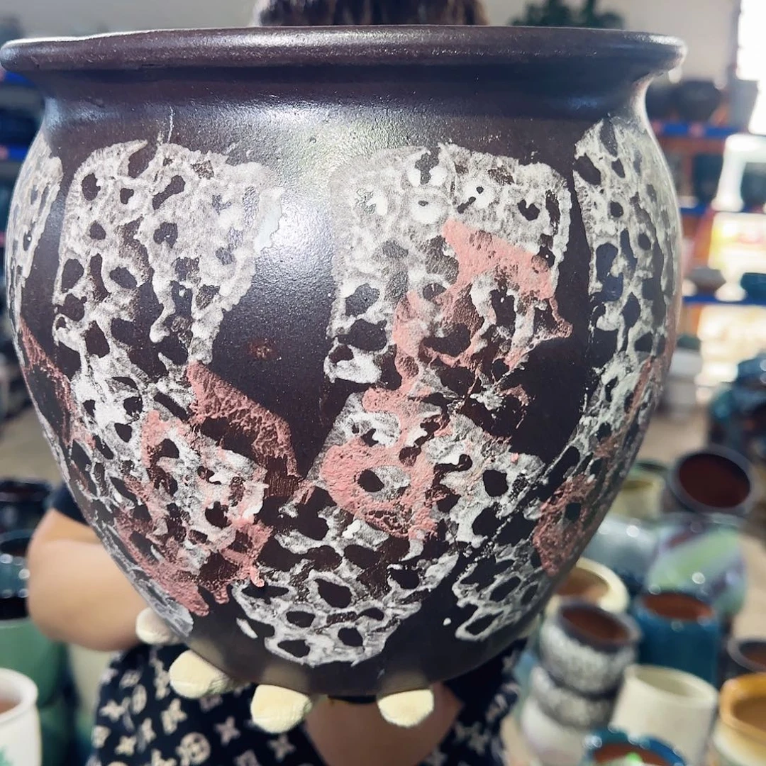 花盆紫砂高23口25