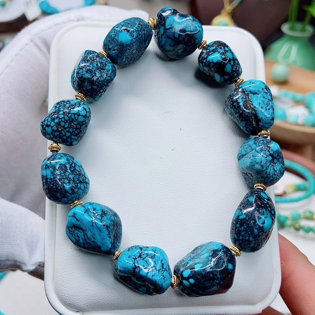 绿松石未镶嵌手链