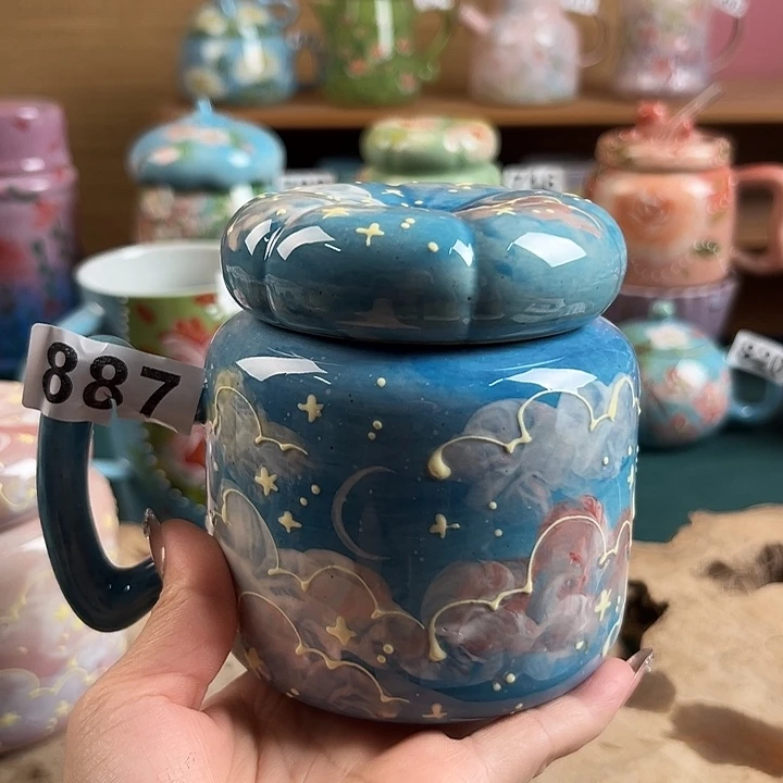 景德镇陶瓷手绘作品887