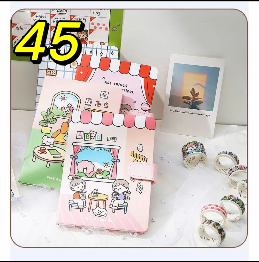 45号文具：文具，贴纸，本子，笔类，套装【以直播间展示为主】