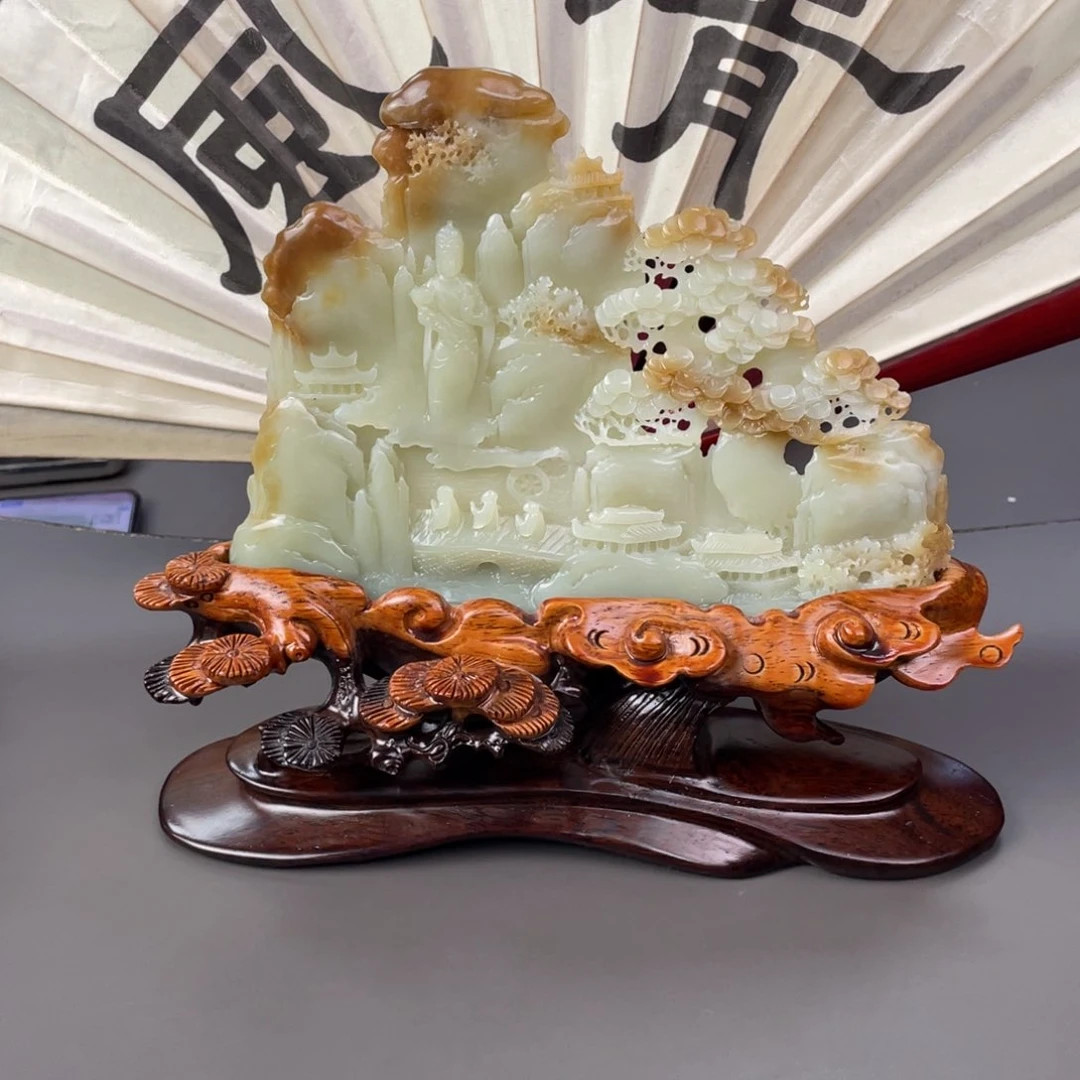 未镶嵌和田玉摆件