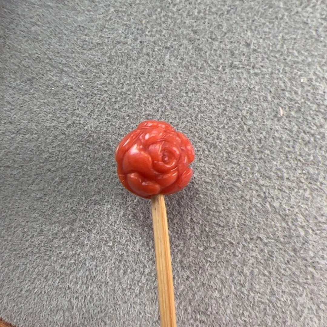 南红玛瑙花花9+未镶嵌