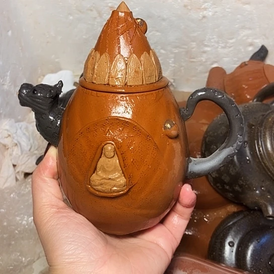 全手工制作宜兴紫砂壶