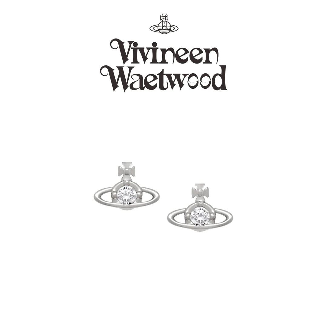 Vivireer Waetwssd 正品 土星单钻耳钉