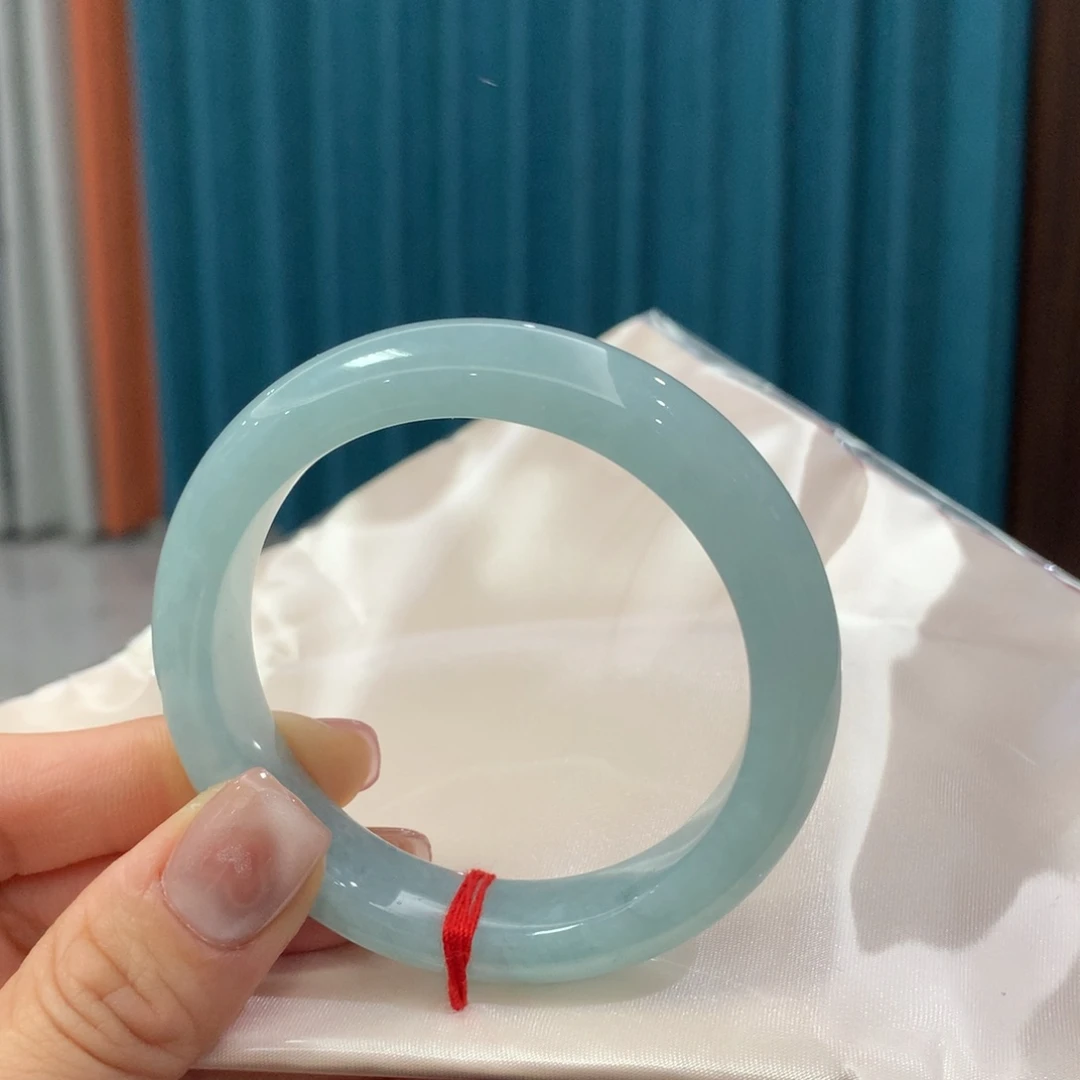 未镶嵌手镯翡翠圈口53.4