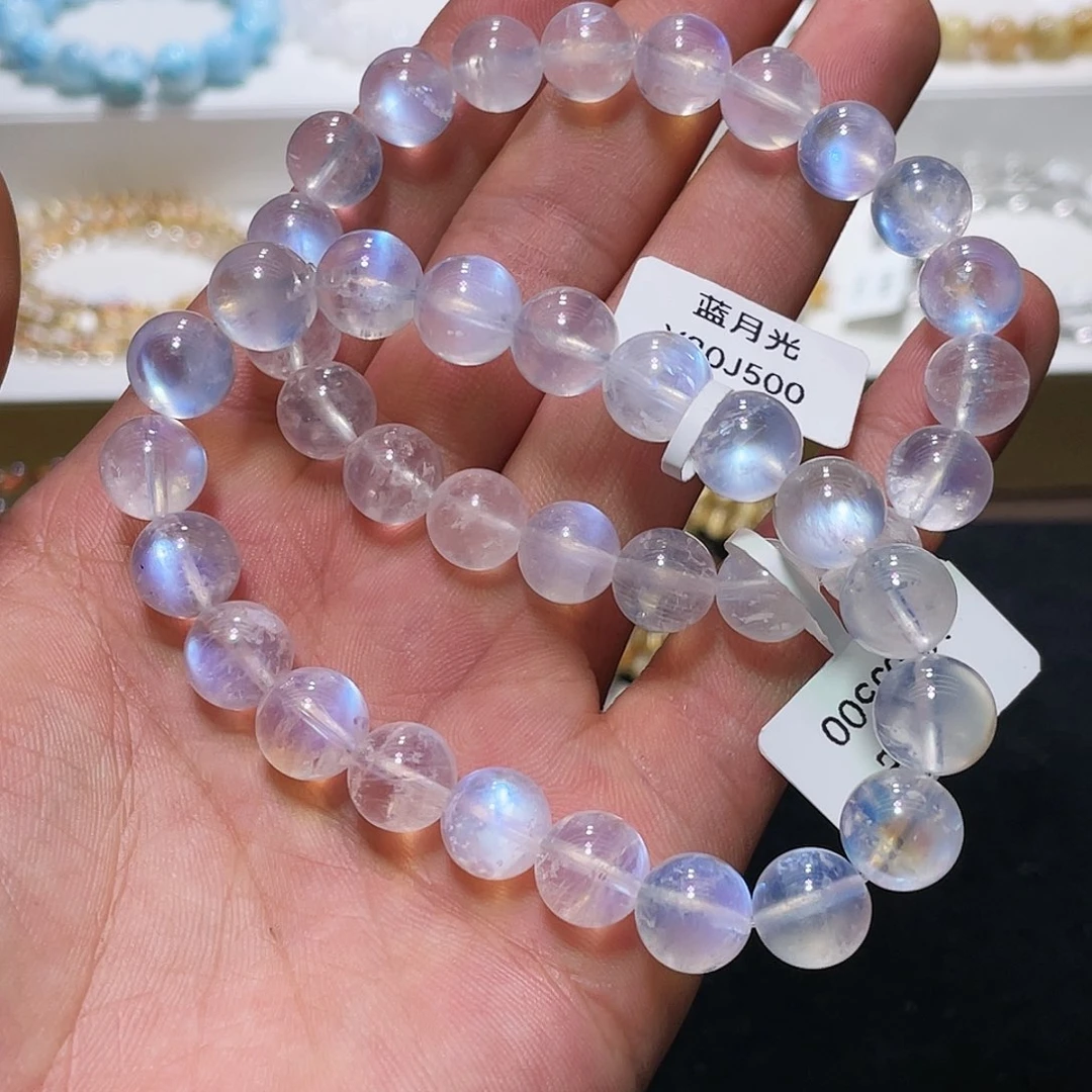 长石手链未镶嵌蓝月光9.8多样性任发其一