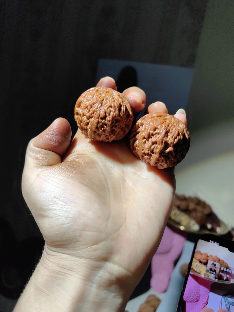 文玩核桃把件，皇家正圆41