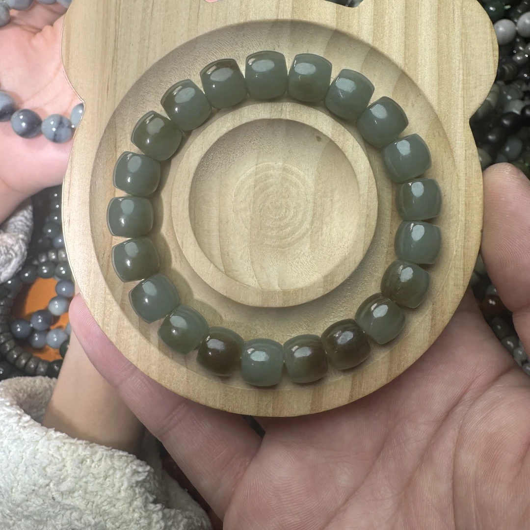 和田玉新疆且末蓝10mm