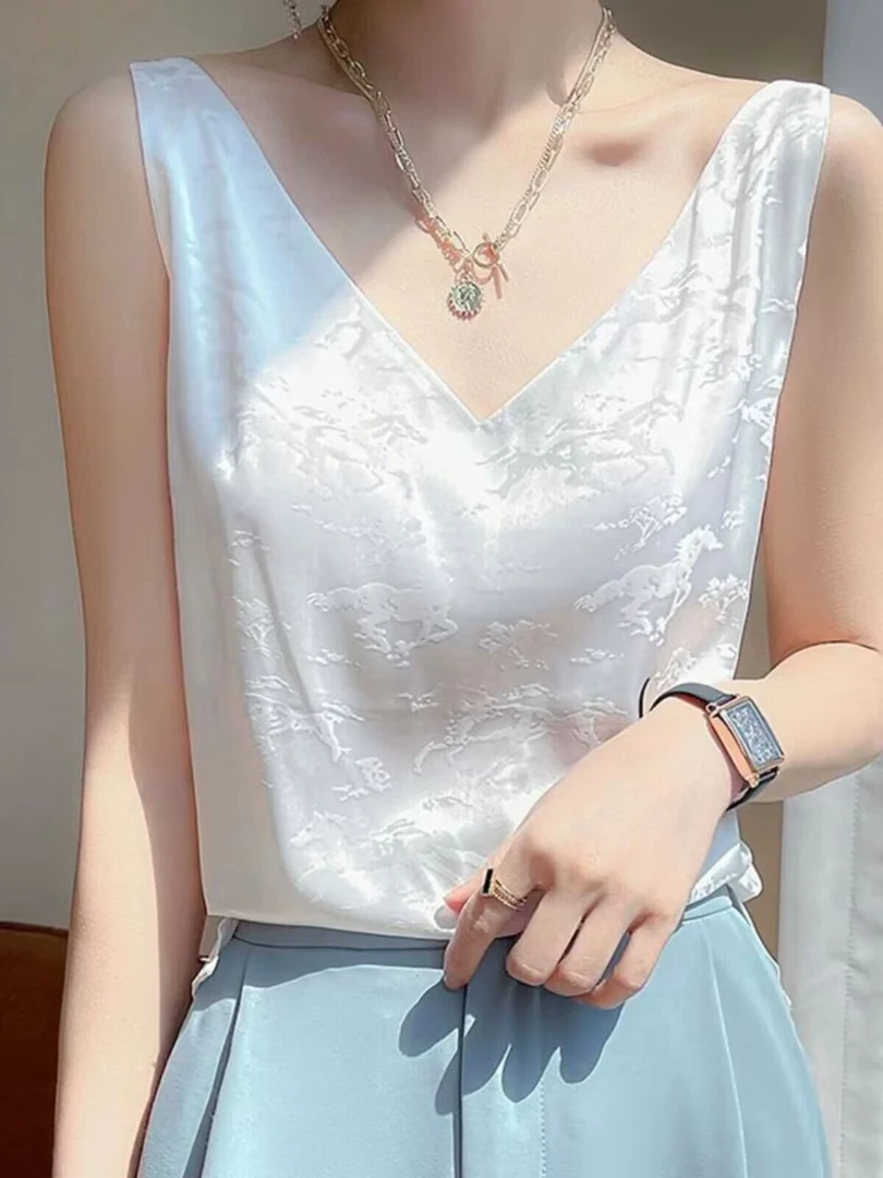 2025新款女士新中式夏季吊带