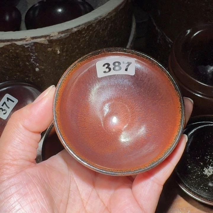 怀***苻小雨茶盏，手工柴烧