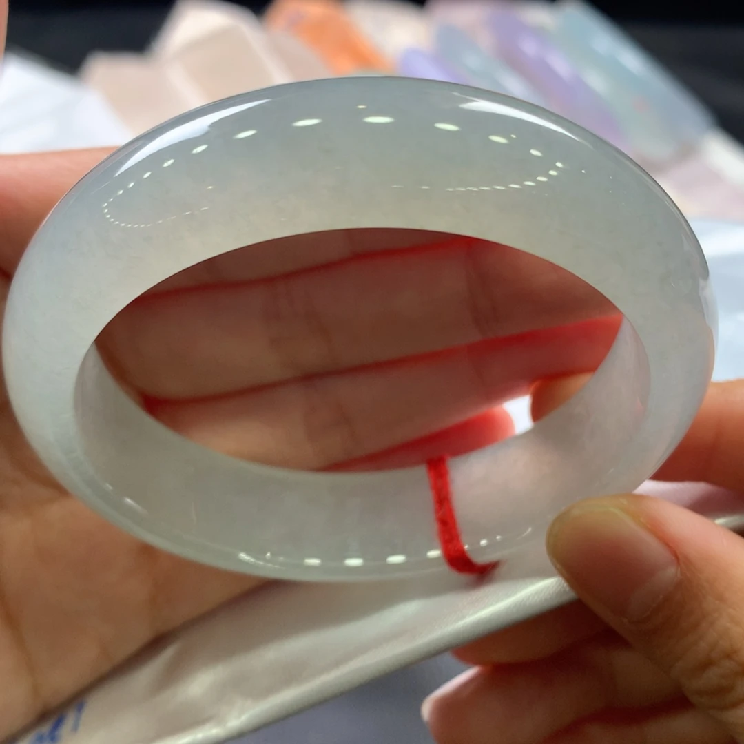 翡翠未镶嵌手镯29号59正