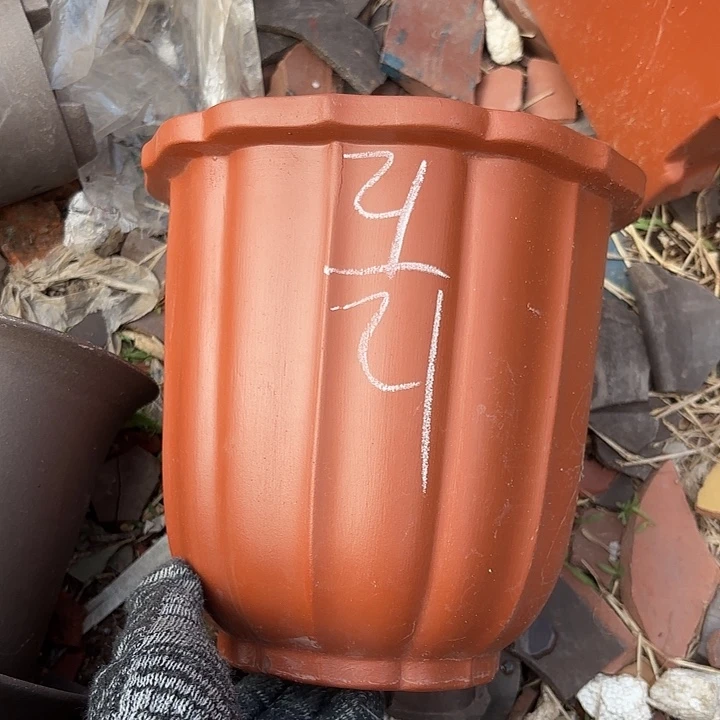 紫泥花盆紫砂花盆