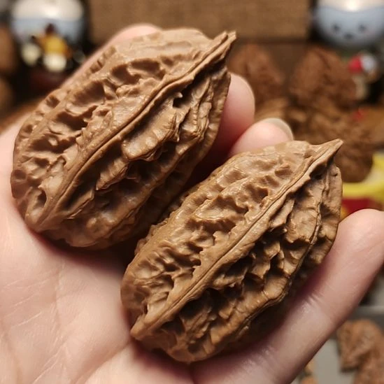 文玩核桃吊坠美人枪柳叶8