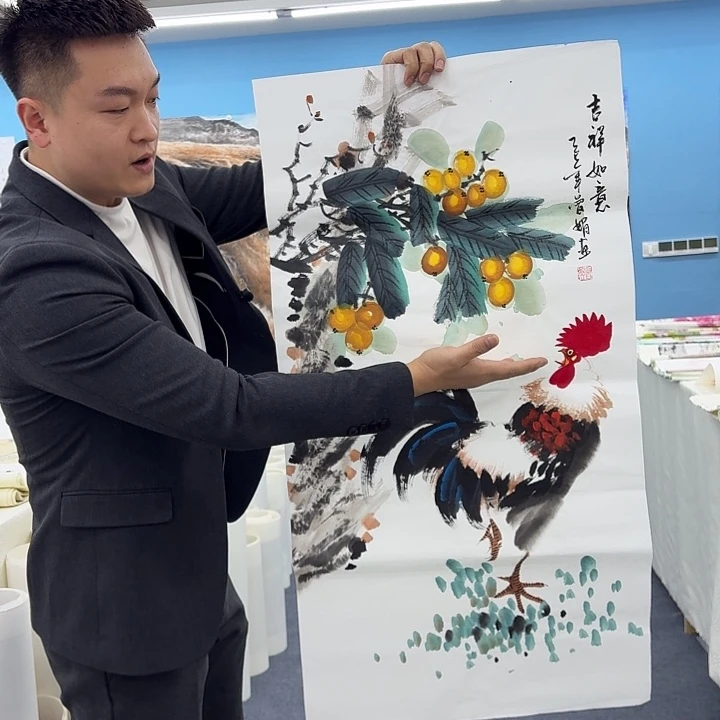 国画手绘国画作品